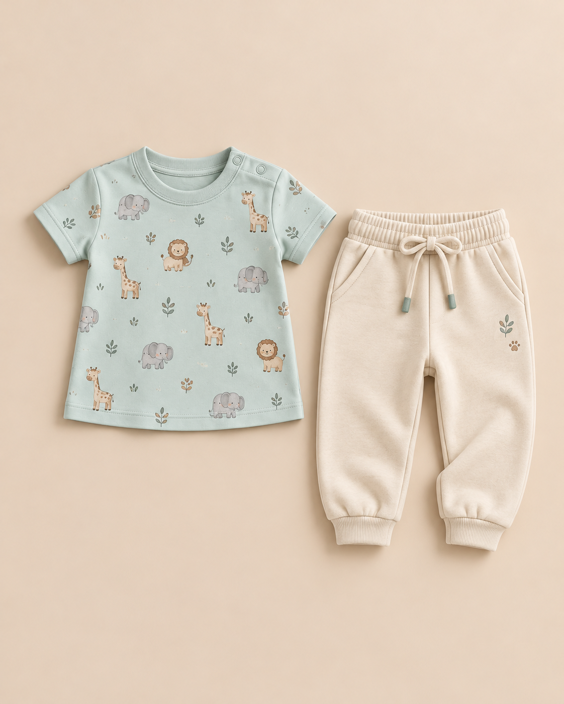 Illustrative kids knitwear collection